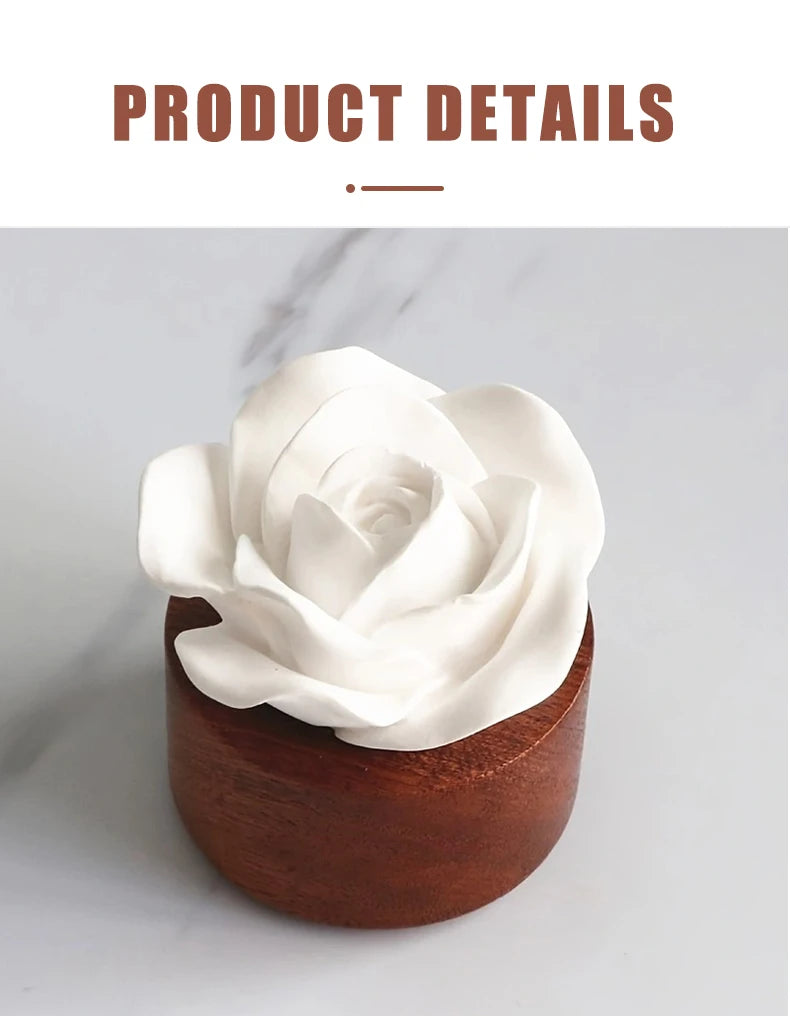 1PC flower aroma diffuser No perfume DIY fragrance decoration desktop living room bedroom car home accessories aromatherapy item
