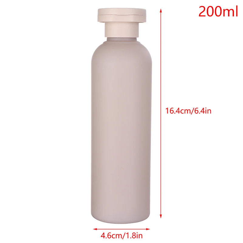 Green Grey Refillable Bottle Filp Lid Empty Plastic Hand Sanitizer Shampoo Lotion Bottles Cosmetic Cream Jars Travel Essentials