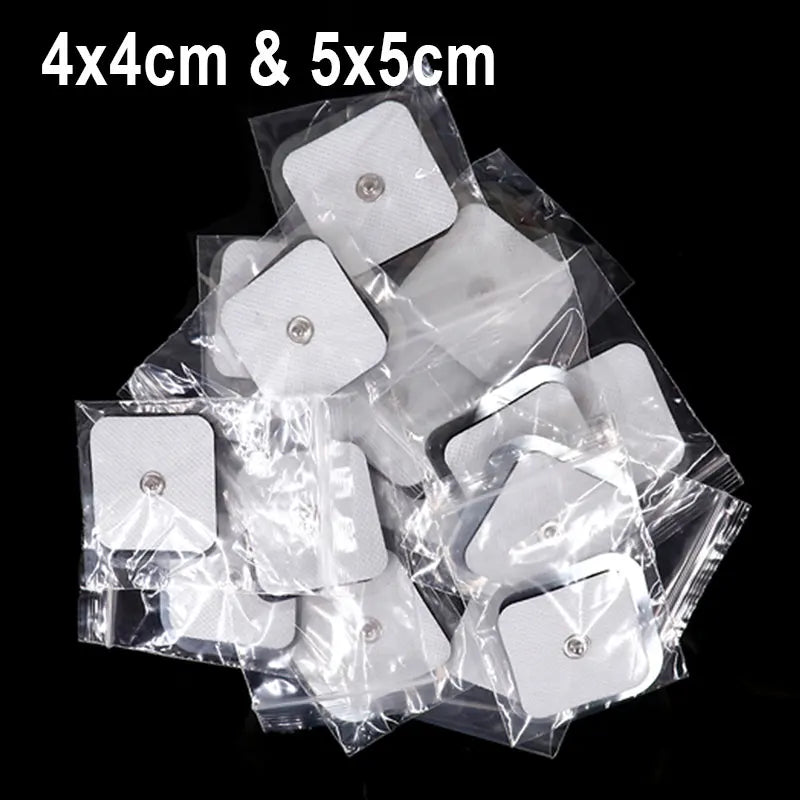 10/20PCS Electrode Pads Gel For Tens Acupuncture Massage Machine Slimming Pulse Ems Muscle Stimulator Massager Sticker