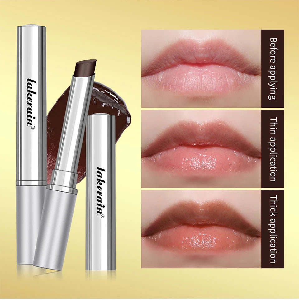Lakerain Colorless Nearly Lip Balm Lipstick Long Lasting Hygienic Moisturizing Lips Plumper Nourish Makeup Lip Care Cosmetics