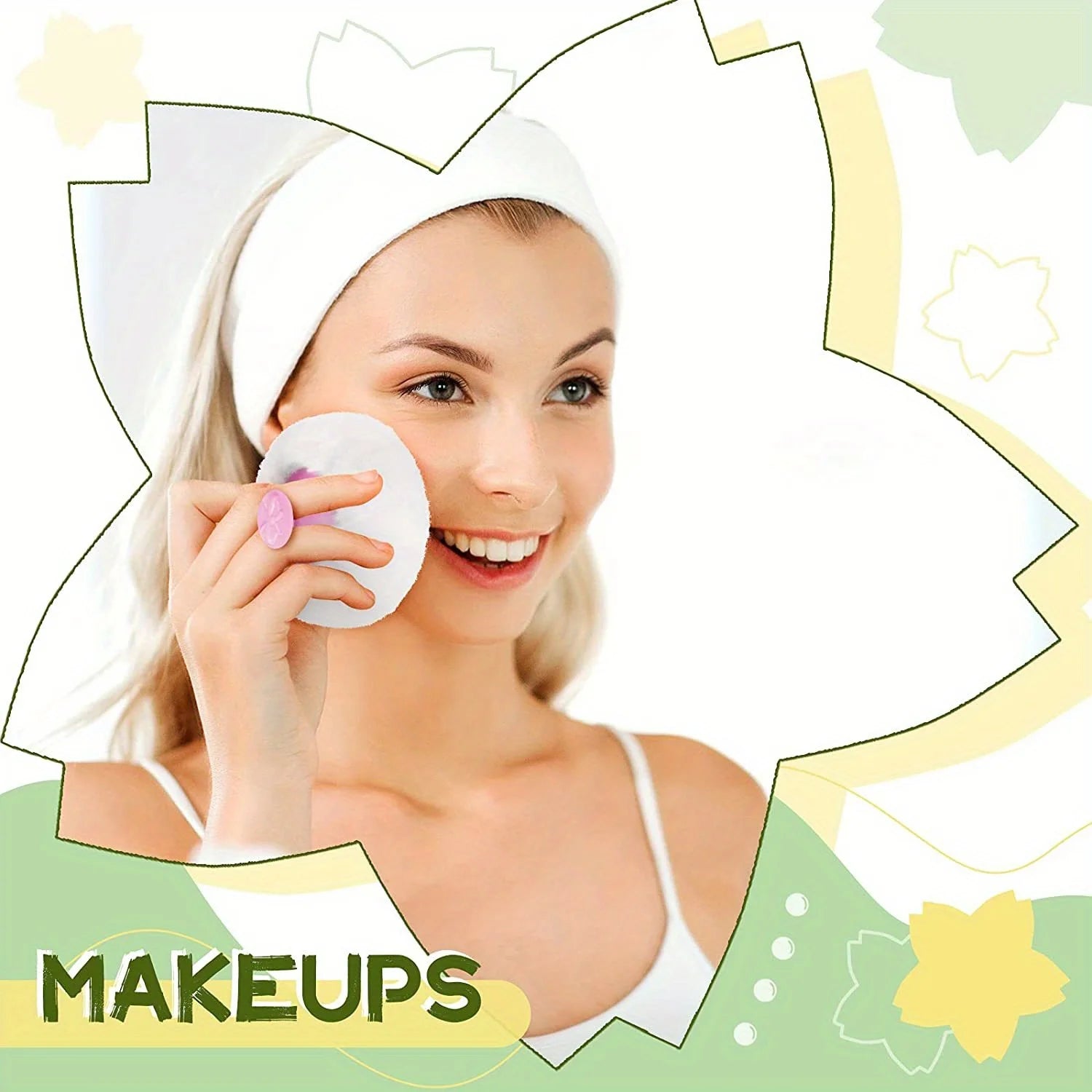 Makeup Puff and Powder Container for Body Dusting Powder Case with Puff fo Women Loose Powder Containers with Puff for Travel