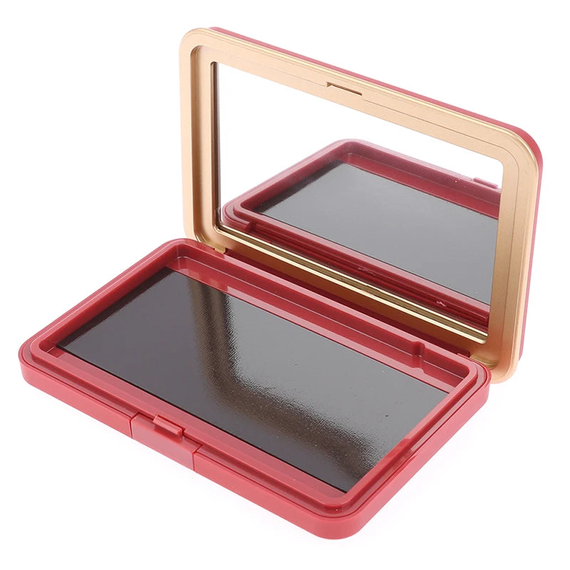 1pcs Matte Empty Magnetic Cosmetics Palette Eyeshadow Blusher DIY Makeup Box Glitter Makeup Dispensing Box