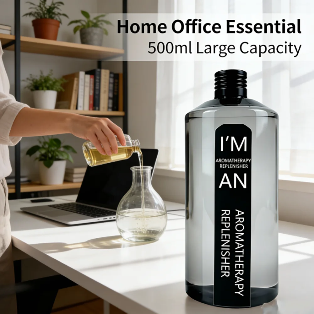 500ML Marriott Hilton Ritz Carlton Fragranc Oil Fireless Aromatherap Replenisher Fluid for Home Hotel Diffuser Essential Oil New