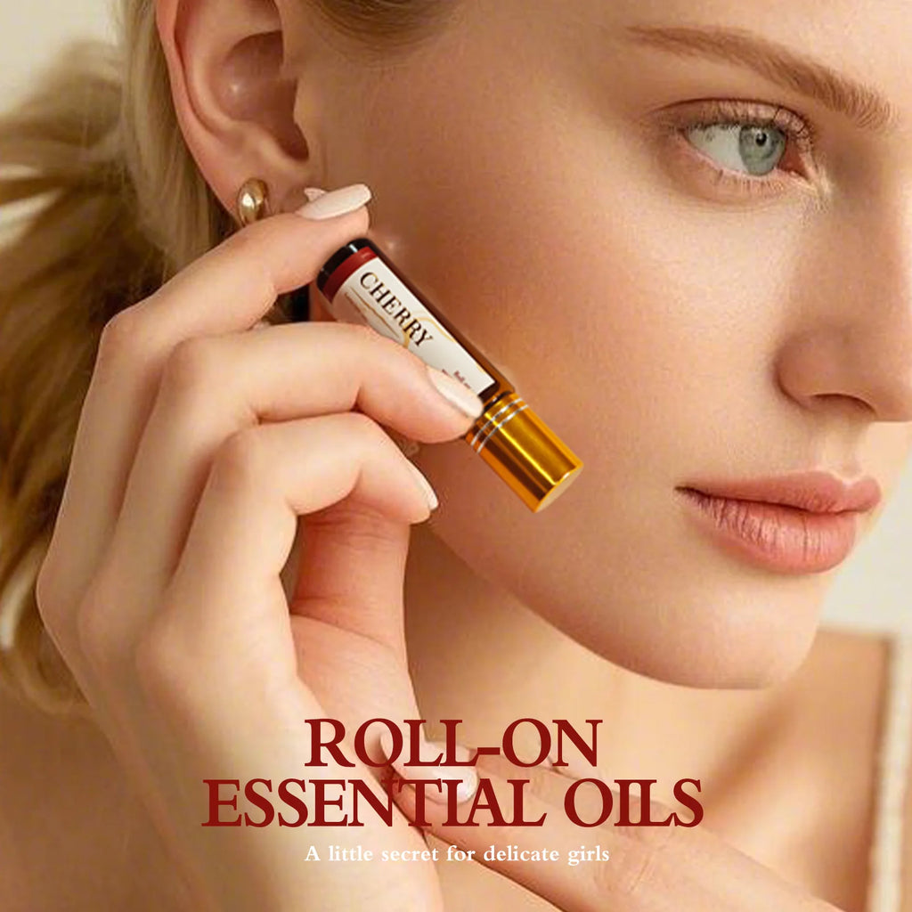 Cookie Scented Essential Oil Roll-On, 10ml - Warm Aromatherapy for Comfort & Relaxation - Sweet Baked Scent, Travel-Size Gifts