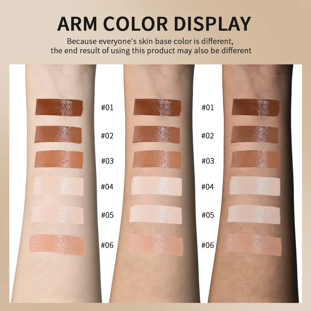 Foundation Skin Tint Balm Skin Tint Stick Waterproof Nourishing Solid Tinted Serum  Face Tinted Face Contour Stick Makeup