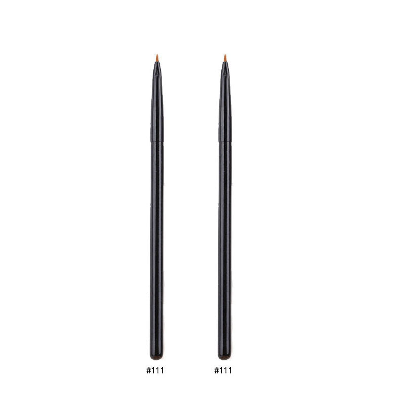 Karsyngirl 1/2/3Pcs Professional Eye Makeup Brush Flat Eyeliner Brush Eyebrow Application Lip Makeup Brush Eye Patch Makeup Tool