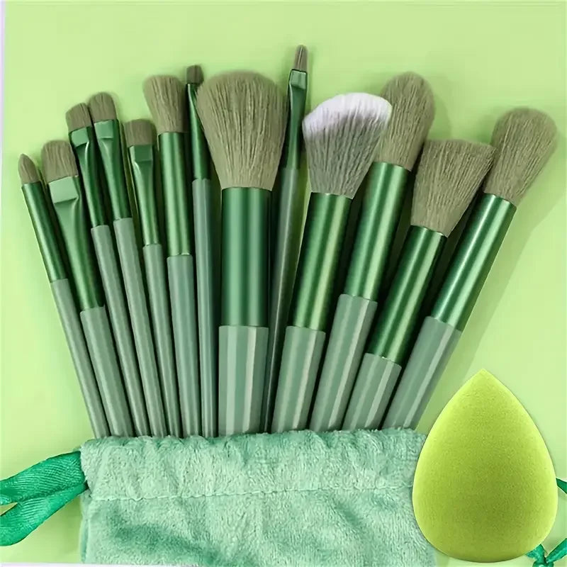 NEW 13PCS Makeup Brush Set Soft Fluffy Eye Shadow Foundation Blush Highlighter Concealer Brush Female Beauty Tool Christmas Gift