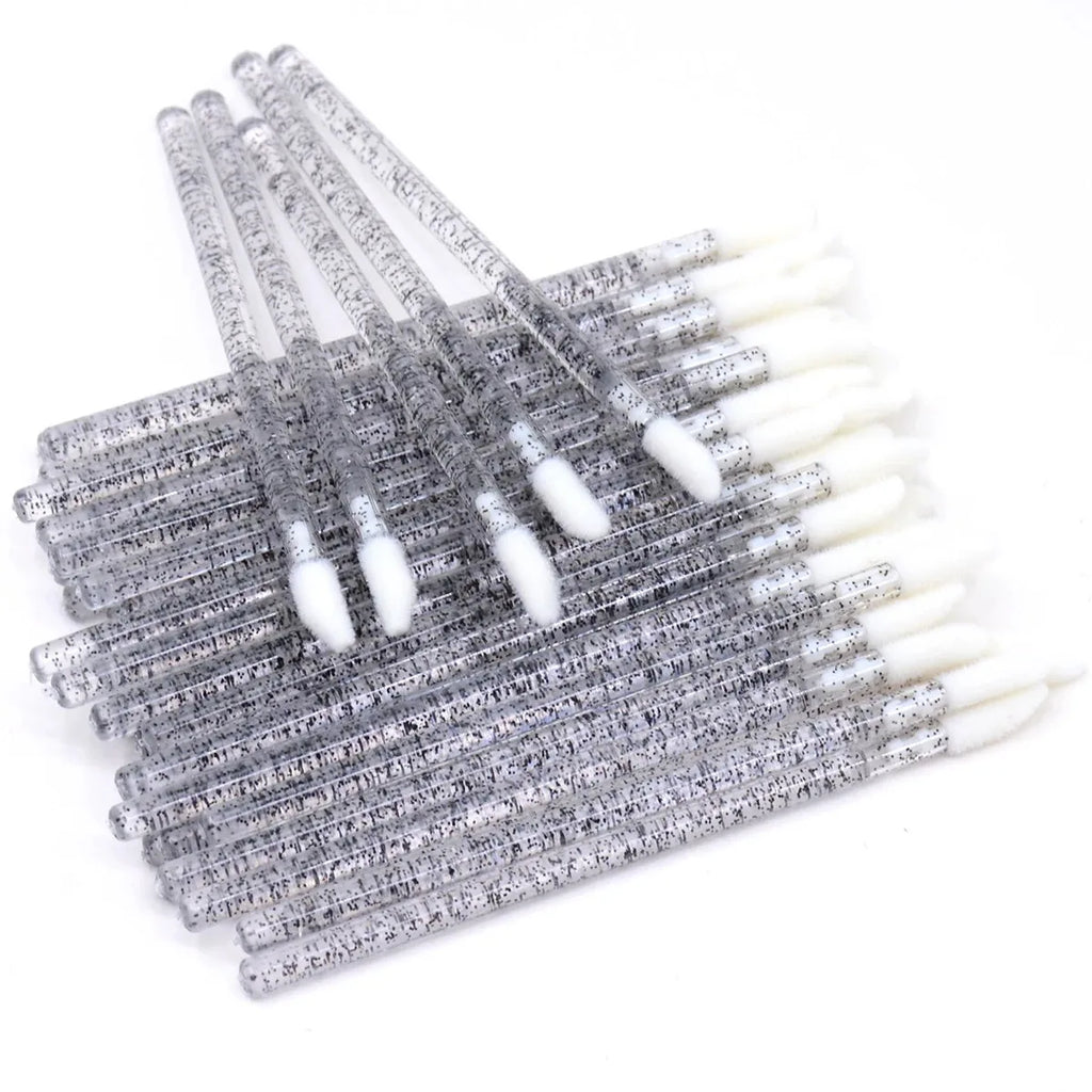 100Pcs Disposable Lip Brush Eyelash Extension Makeup Brushes Lash Extension Mascara Applicator Lipstick Wands Cosmetic Tools