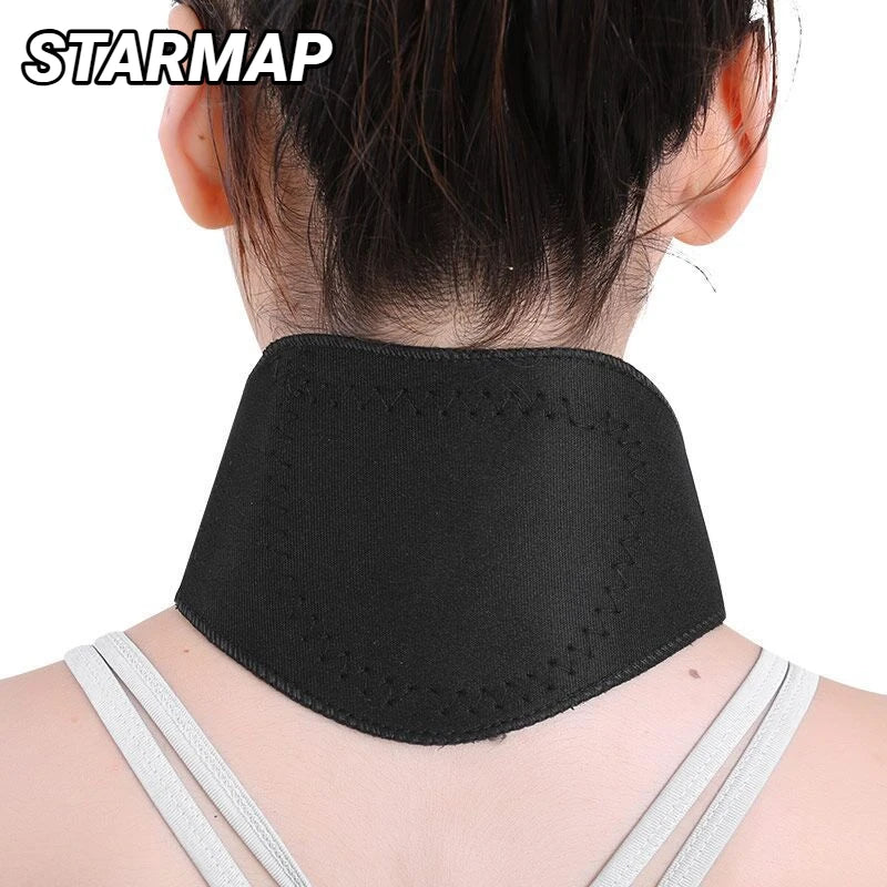 1Pcs One Piece Tourmaline Self-Heating Pads Magnet Cervical Neck Care Collar Far Infrared Relaxation Magnetic Neckband Self-Heat