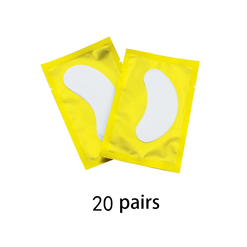 20/50/100pcs Eye Patches Eyelash Extension Under Eye Pads Makeup Eyelash Patches Tip Stickers Pads For Eyelash Extension Makeup