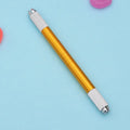 1PC Microblading Double Head Manual Pen Tattoo Machine Needle Blade Permanent Makeup Embroidered Eyebrow Lips Tebori Munsu