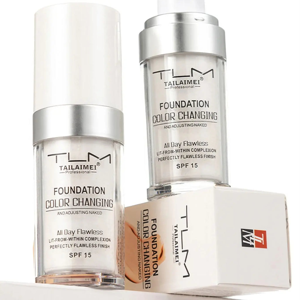 30ml Foundation Magic Color Changing Foundation Liquid Soft Matte Long Lasting Hydrating Makeup Base Maquiagem Korea Makeup
