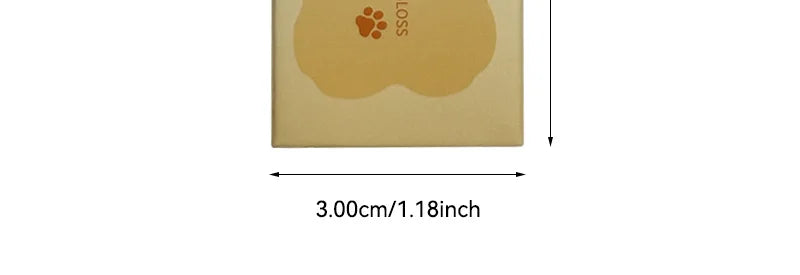 PINKCOCO Bear Doodle Mirror Lip Glaze — Long-Lasting Shiny Lip Gloss, Student-Friendly, Skin-Brightening Nude Lipstick
