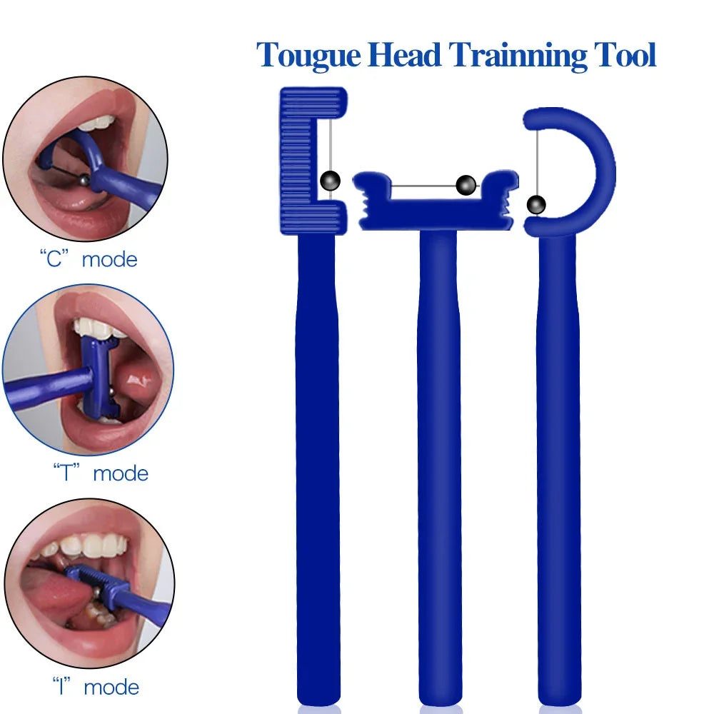 Children Mouth Tougue Tip Exerciser Trainer Oral Care Muscle Strenght Touge Training Tool Flexibility Stability