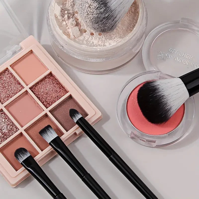 NEW 13PCS Makeup Brush Set Soft Fluffy Eye Shadow Foundation Blush Highlighter Concealer Brush Female Beauty Tool Christmas Gift