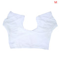 Transparent Mesh Ultra-thin Vest Absorbent Deodorant Pad Women T-shirt Washable Sweat Proof Under Top With Underarm Sweat Pads