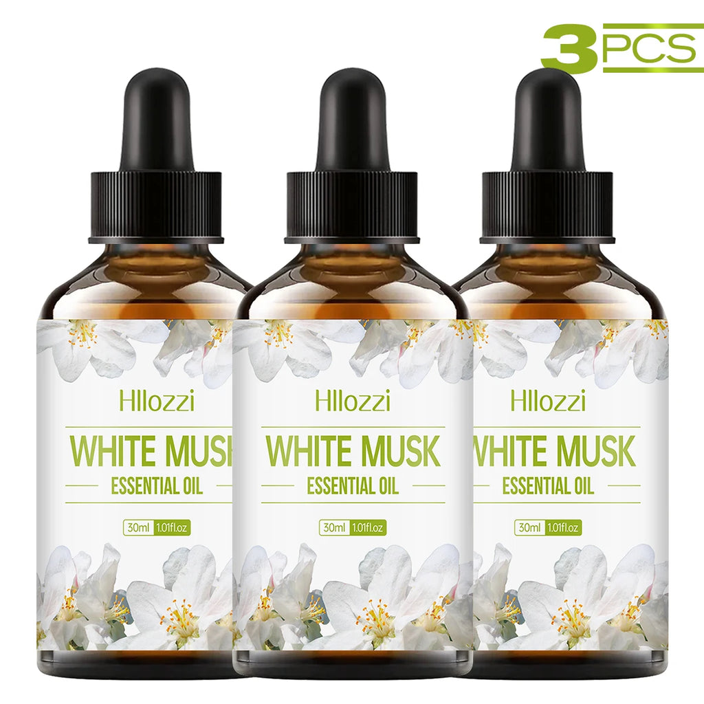 White Musk Essential Oil White Vanilla Rich Smell Skin Care Hair Care Hydrating Moisturizing Aromatherapy Aromatherapy Candle