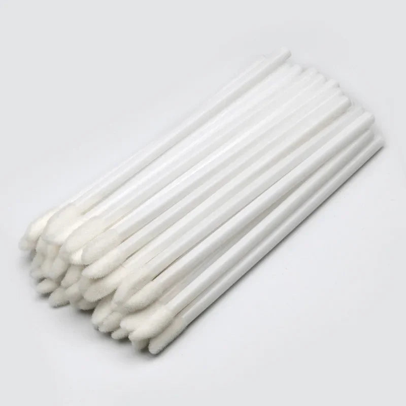 500PCS Disposable Lip Wands Lip Brush Applicators - For Lipstick Gloss - Professional Makeup Tools Wholesale Kit  makeup brushes