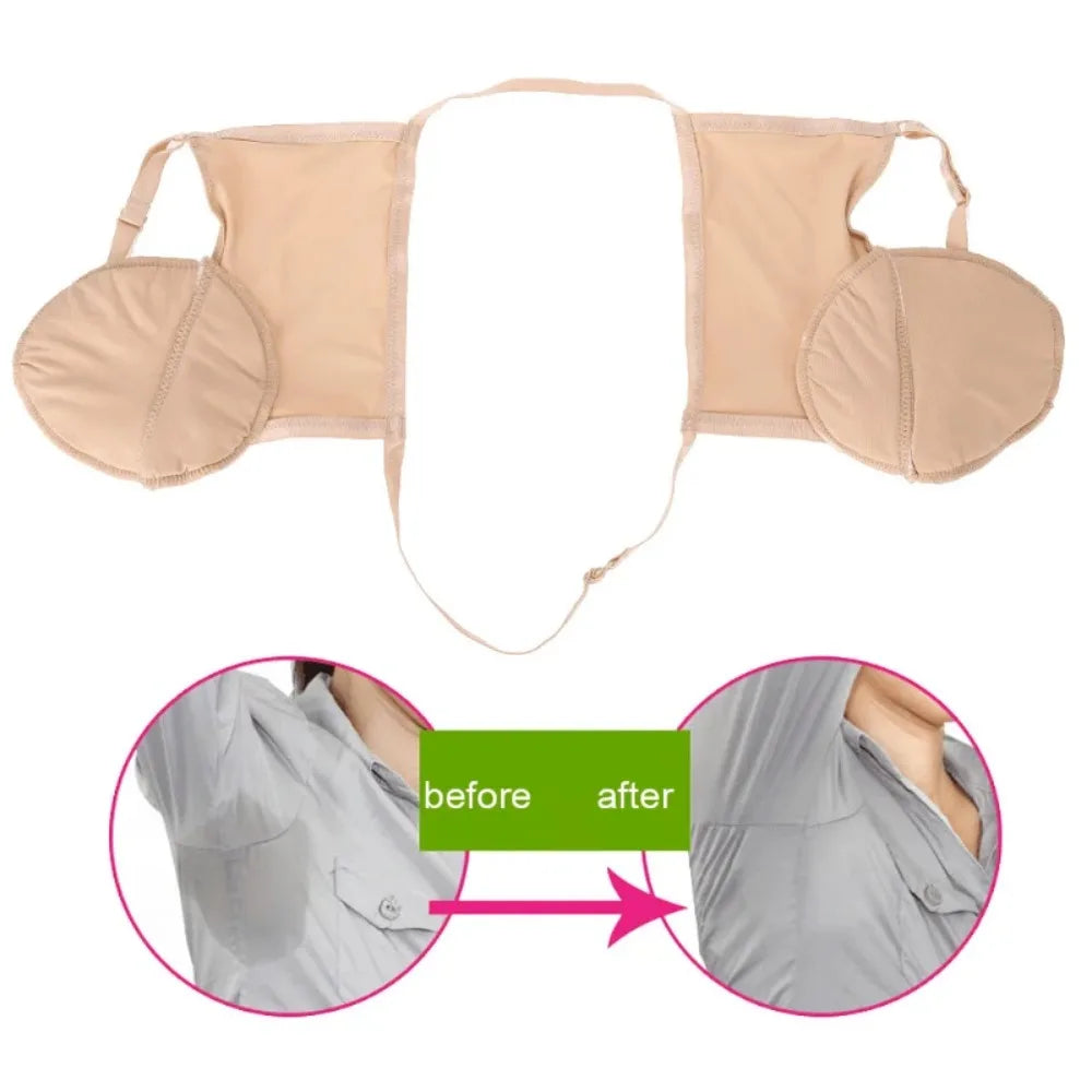 1PCS Washable Deodorants Armpit Care Pads Summer Sweat Perspiration Pads Reusable Shield Underarm Guards Pad For Skin Care Tools