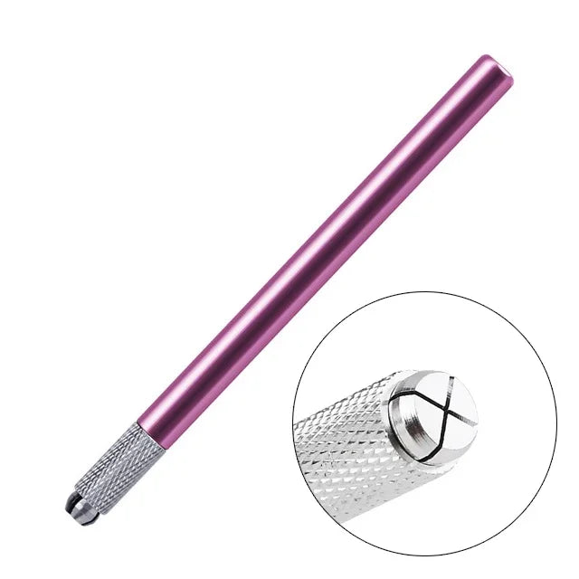 1pcs Manual Tattoo Pen Permanent Makeup Machine Microblading Pen for Lip Tattoo and Eyebrow Tattoo Tebori Pen for Tattoo Artist