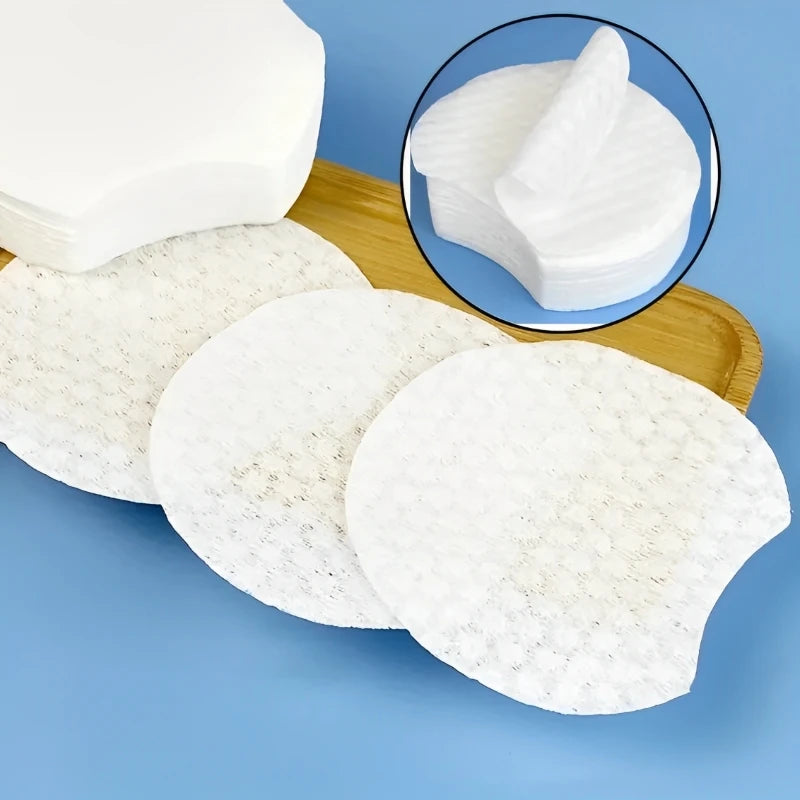 Disposable Makeup Cotton Pad 300/600/1200pcs Soft Pearl Notched Design Facial Cleaning Wipes Makeup Remover Beauty Cosmetic Tool