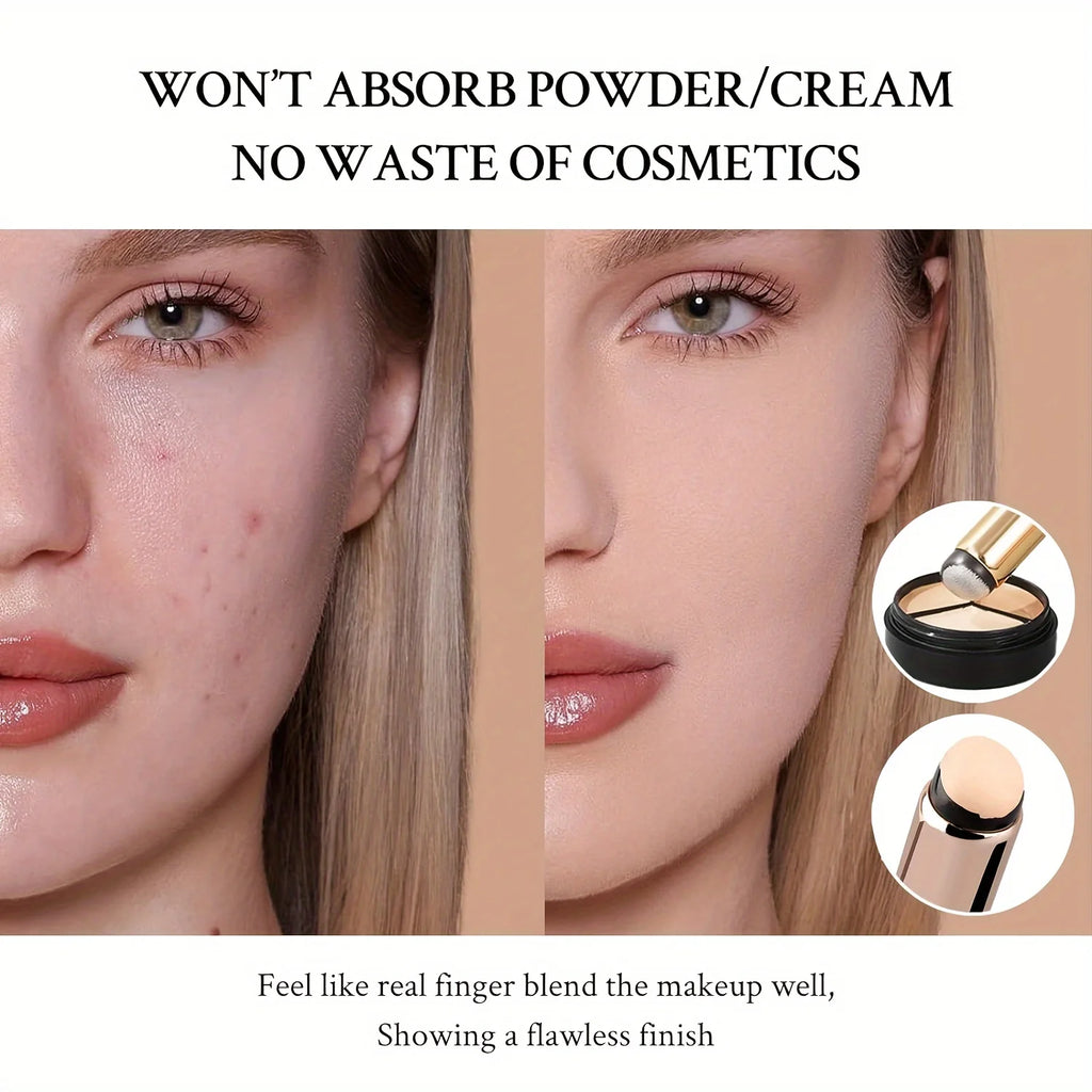 Portable Silicone Lip Brush with Cover - Mini Makeup Applicator, Easy to Apply, Suitable for Lip Balm, Lipstick Auxiliary Tool