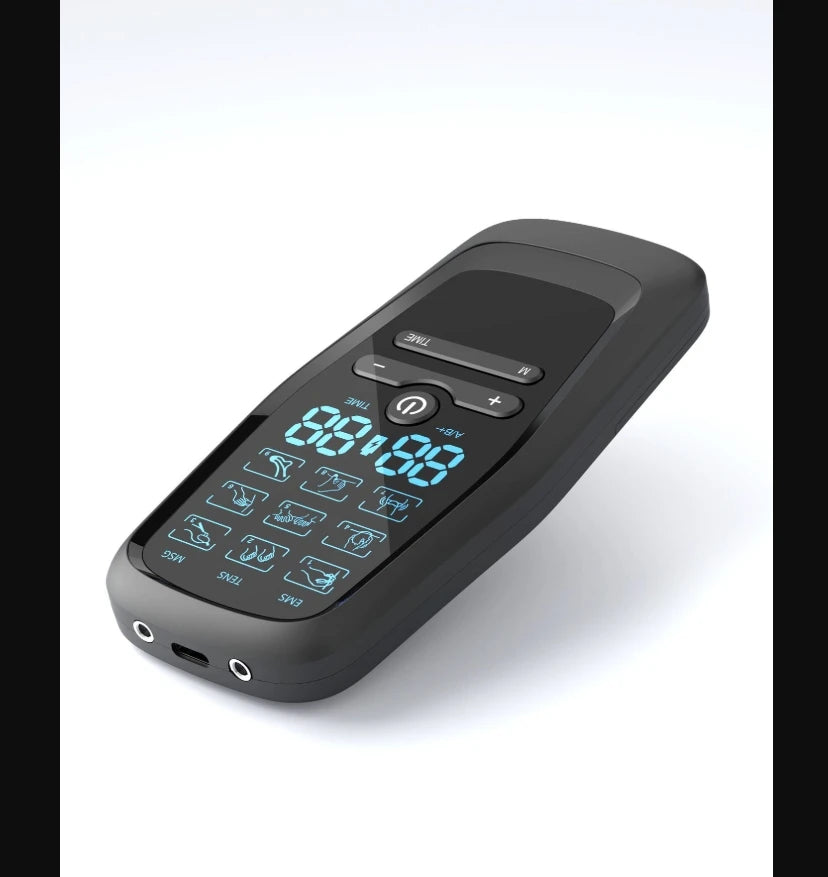 Mini Rechargeable Neck Massage Pad, Intelligent Electric Massager with Multiple Speed Levels