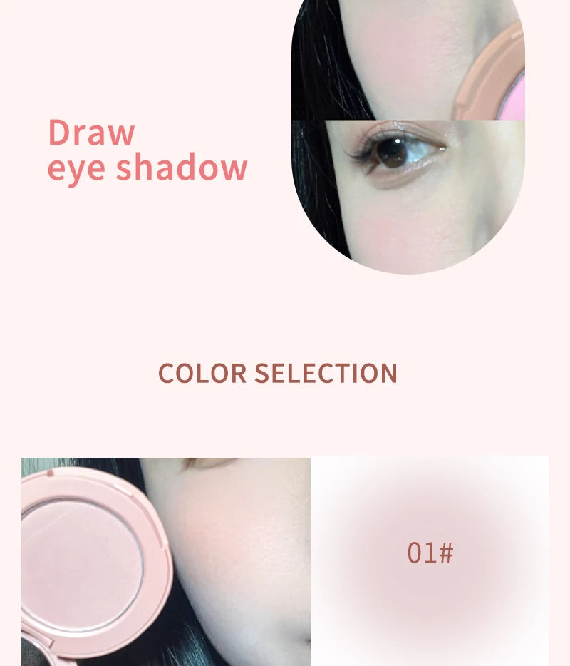 HERORANGE Creamy Blush Soft Matte Natural Color Long Lasting Daily Cheek Makeup For Women