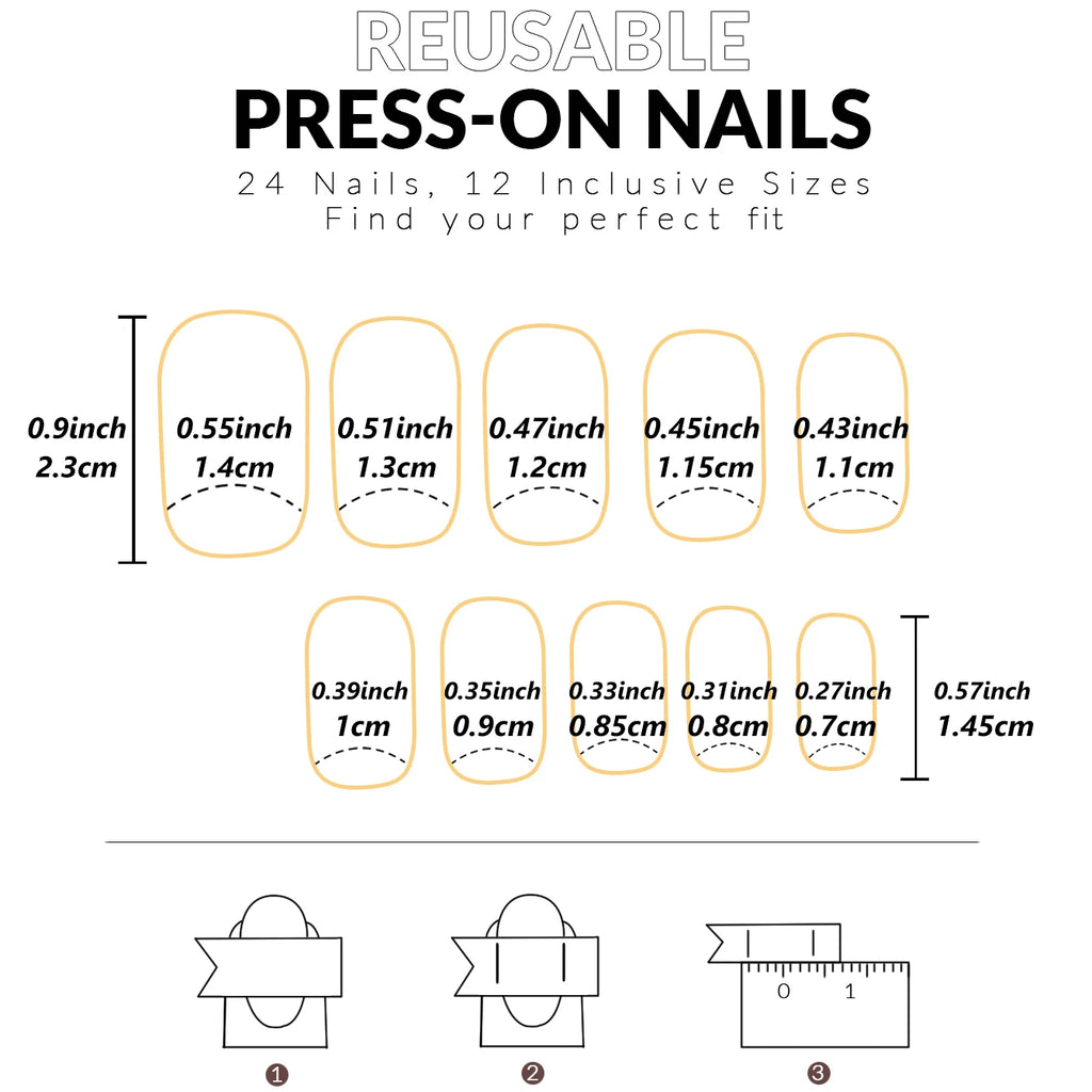24PCS Design Short Square Shiny Black Cat Acrylic Fake Nail Glue And Blue Gradient Paste Suitable For Women And Girls
