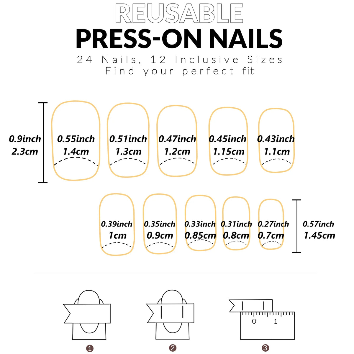 24PCS Design Short Square Shiny Black Cat Acrylic Fake Nail Glue And Blue Gradient Paste Suitable For Women And Girls