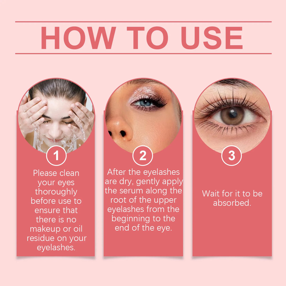 EELHOE Mascara Moisturizing Essence Lengthen Lash Promote Eyelashes Growth Thicker Curlier Prevent Baldness Eyelash Growth Serum