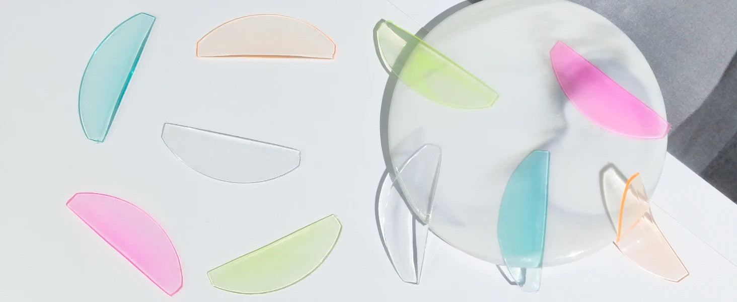 PERMANIA Silicone Lash Perm Pads Softening Lifting Lashes Rods Shield Self-Adhesive 3D Eyelash Curler Accessories Makeup Tool