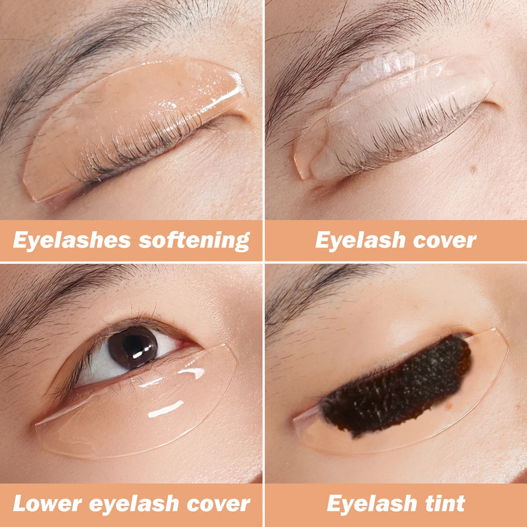 PERMANIA Silicone Lash Perm Pads Softening Lifting Lashes Rods Shield Self-Adhesive 3D Eyelash Curler Accessories Makeup Tool