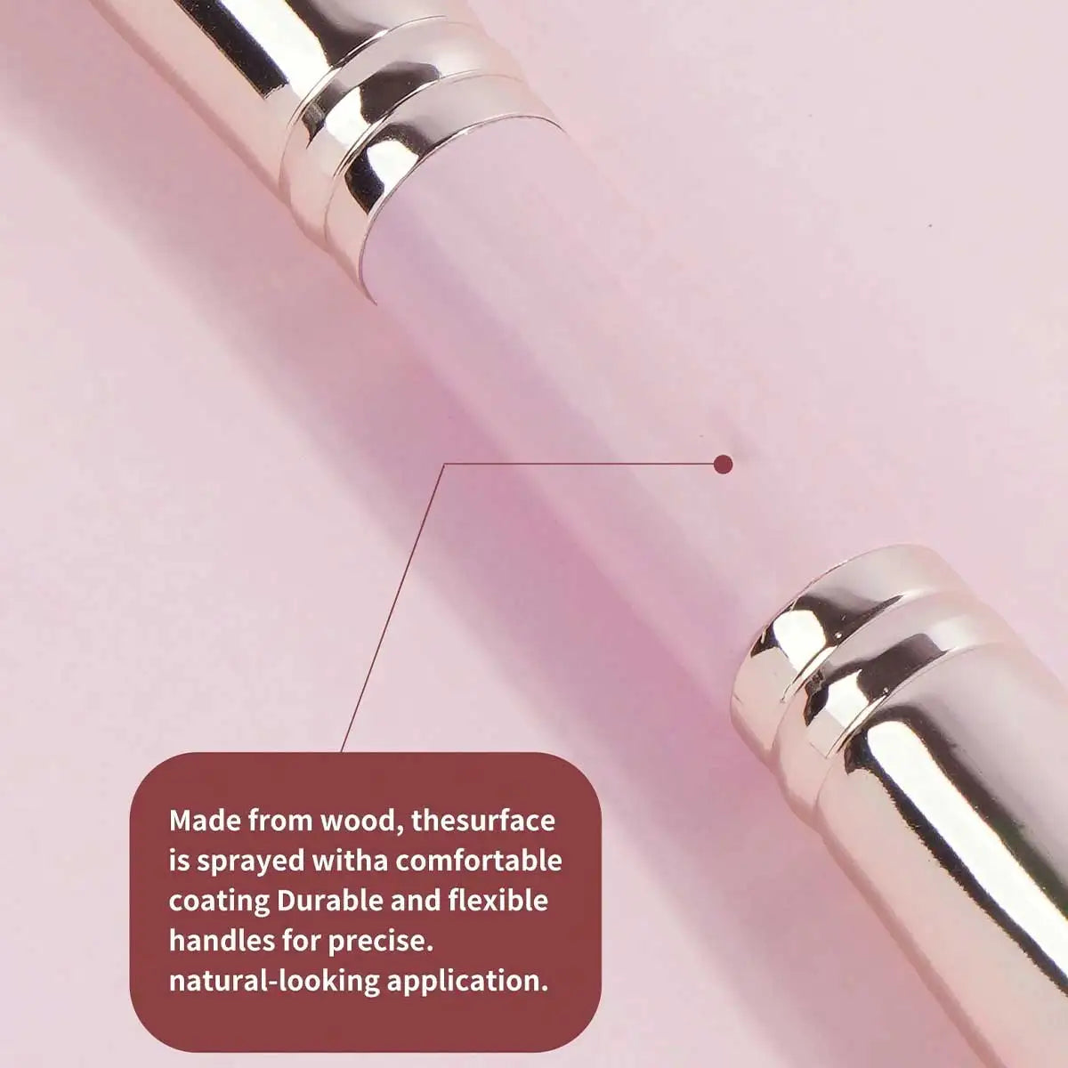 4pcs Basic Makeup Brushes Set With Box Dual-ended Foundations Powder Blush Details for Eyeshadow Brushes Beginner Travel