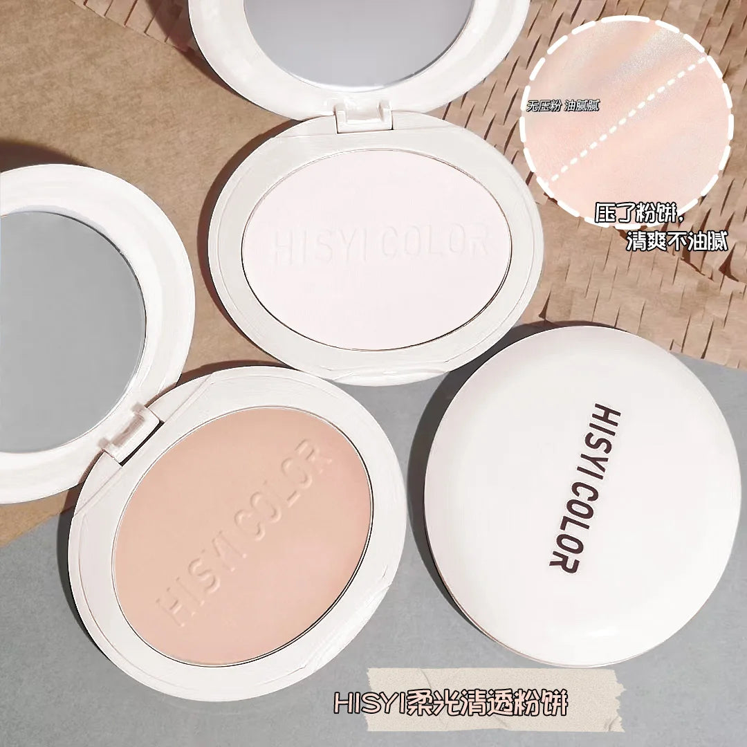 Soft focus fog powder,honey powder,dry powder,makeup,oil control,long-lasting waterproof,concealer,loose powder,biscuit skin