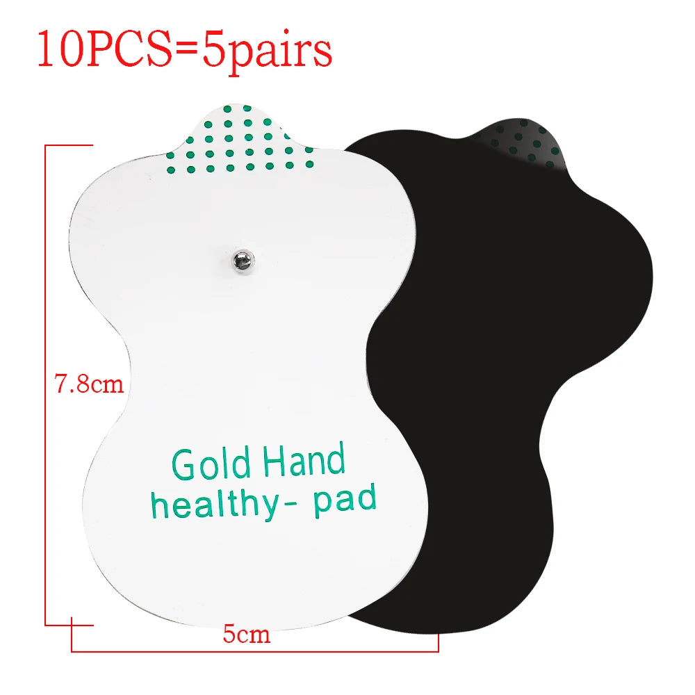 10/20PCS Electrode Pads Gel For Tens Acupuncture Massage Machine Slimming Pulse Ems Muscle Stimulator Massager Sticker
