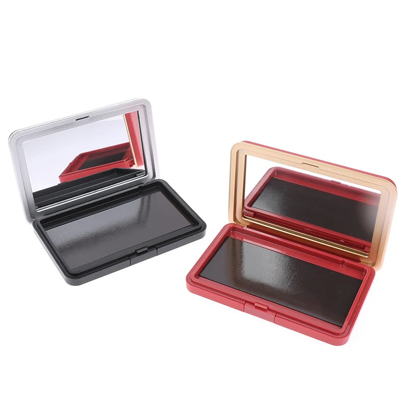 1pcs Matte Empty Magnetic Cosmetics Palette Eyeshadow Blusher DIY Makeup Box Glitter Makeup Dispensing Box