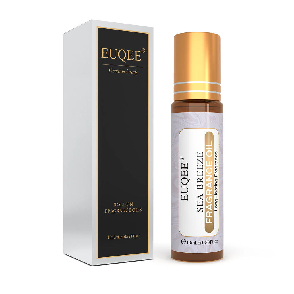 EUQEE 10ml Fragrance Oil Roll-On Long Lasting Scent La Vie Est Belle CHANCE Jadore Cotton Strawberry Mango for Diffuser Burner