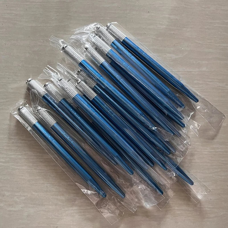 1pcs Manual Tattoo Pen Permanent Makeup Machine Microblading Pen for Lip Tattoo and Eyebrow Tattoo Tebori Pen for Tattoo Artist