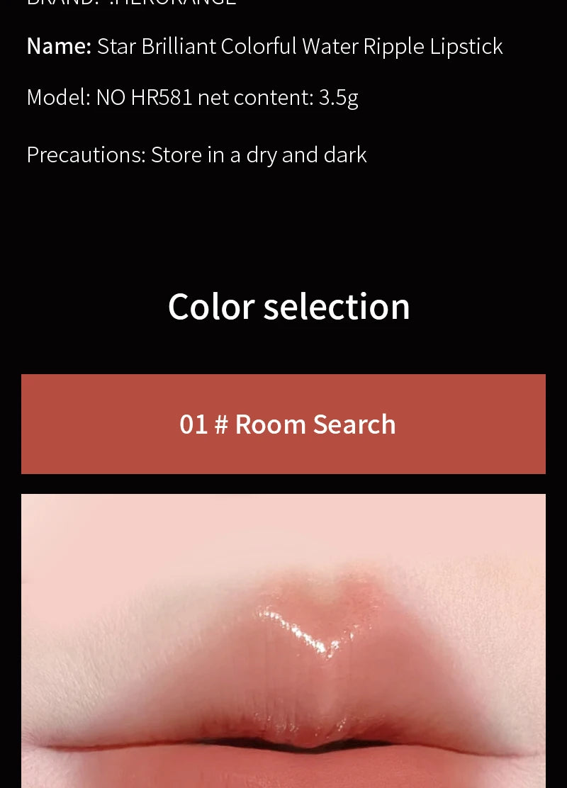 Mirror Lips Plumping Moisturizing Lipstick Natural Lasting Nourish Water Gloss Lip Gloss Lipstick Stick Korean Make Up Cosmetics