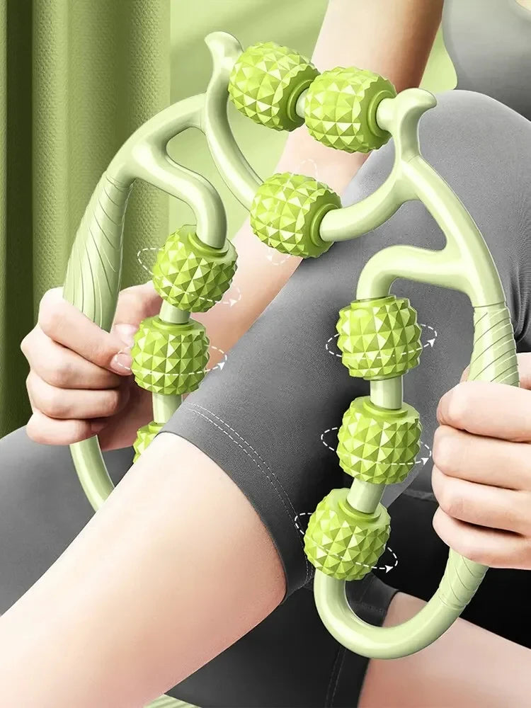 12-Round Slimming & Muscle Relaxation Equipment for Thighs and Calves, Leg Toning Artifact