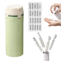 4-in-1 Travel Refillable Bottles, Portable Toiletries and Cosmetics Containers for Shampoo, Body Wash, Travel Storage Bottles