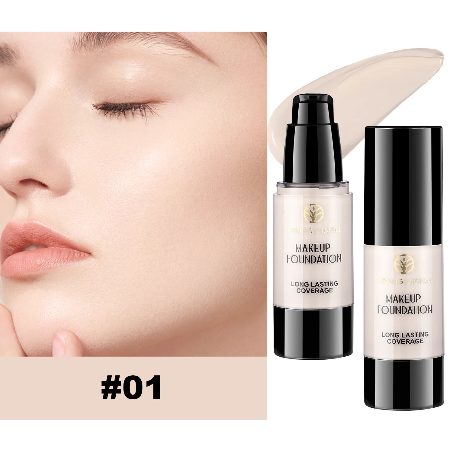 3 Colors Silky Concealer Concealer Cover Acne Marks Spots Dark Eye Circles Face Brightening Skin Whitening Concealer