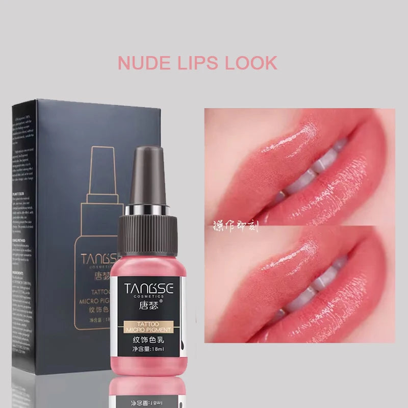 18ml Microblading Pigments Professional Tattoo Ink Set Permanent Makeup Eyebrow Lips Eyeline Tattoo Color Body Beauty Art Tool