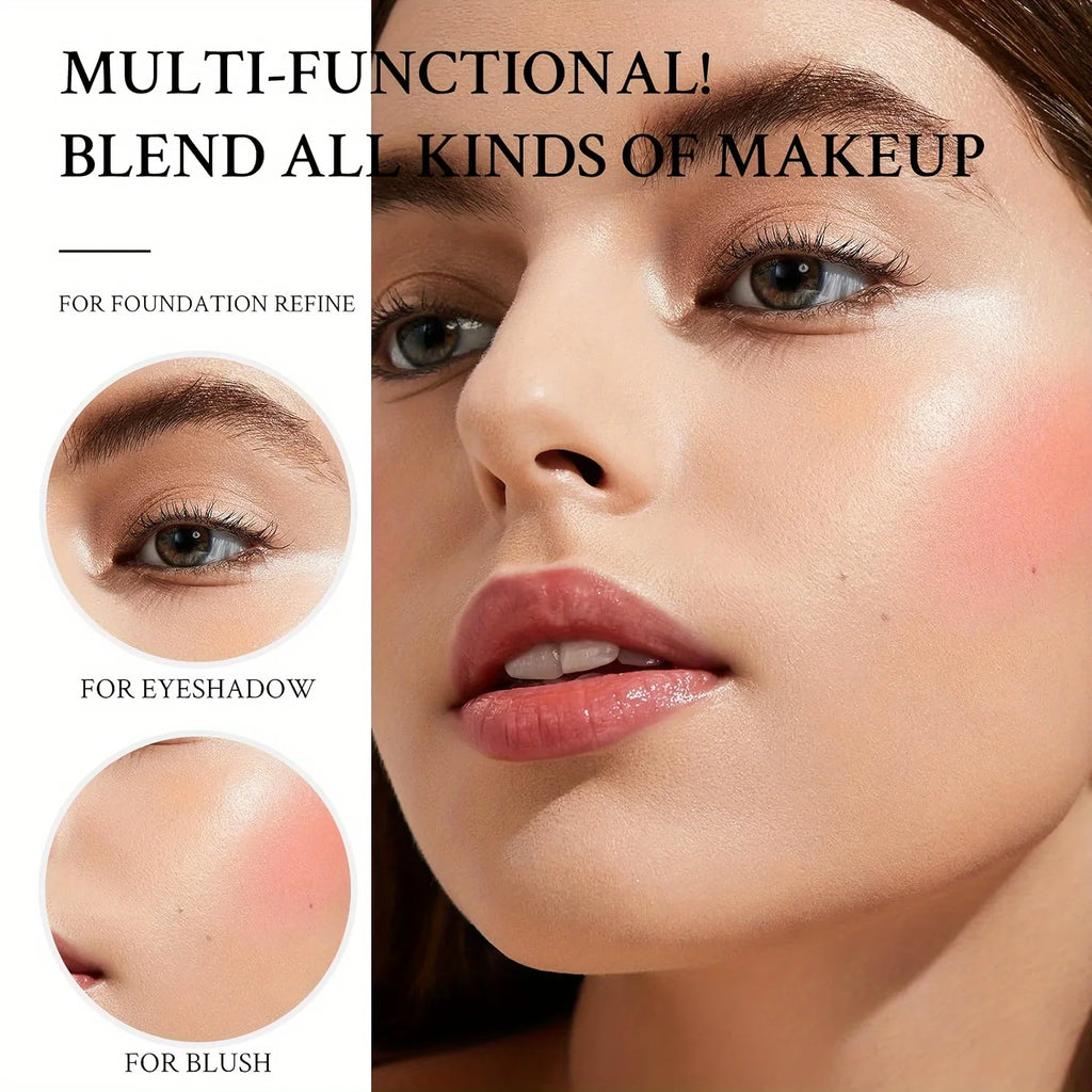 Portable Silicone Lip Brush with Cover - Mini Makeup Applicator, Easy to Apply, Suitable for Lip Balm, Lipstick Auxiliary Tool