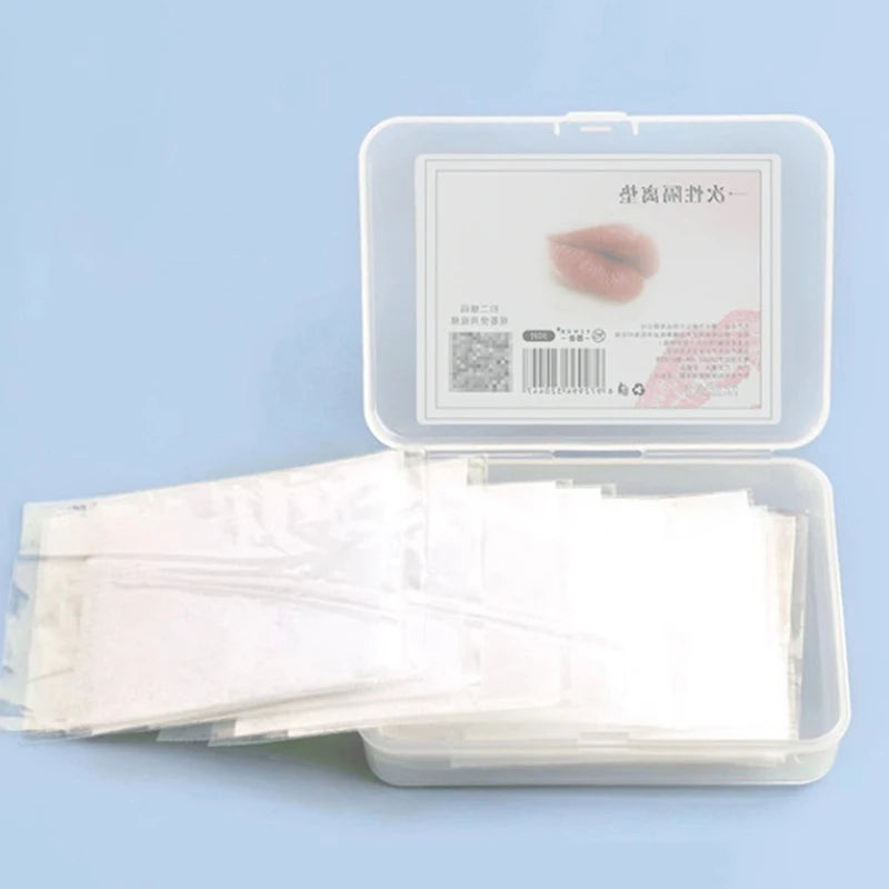 30/40pcs Microblading Tattooed Lip Oral Isolation Pad Tattoo Lip Disposable Protective Pad Film Permanent Makeup Tattoo Accessor