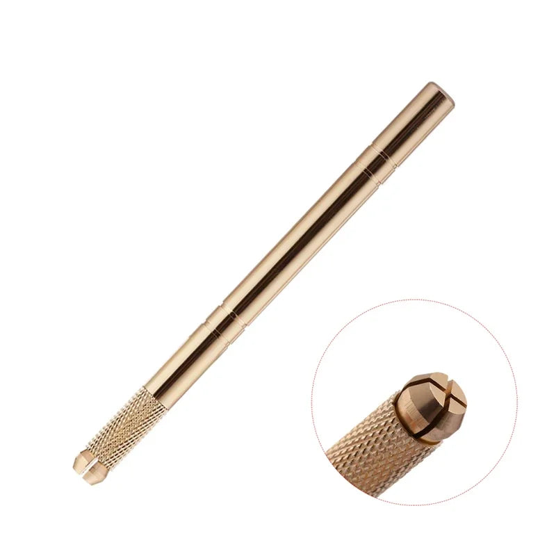 1pcs Manual Tattoo Pen Permanent Makeup Machine Microblading Pen for Lip Tattoo and Eyebrow Tattoo Tebori Pen for Tattoo Artist