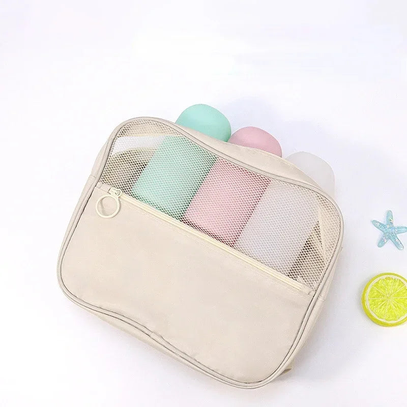 200ml Silicone Bottle Refillable Bottle Lotion Shower Gel Shampoo Container Empty Bottle Portable Travel Accessories Wholesale