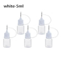 5pcs/set 5/10/20/30/50/100ML Needle Tip Glue Applicator Bottle for Paper Quilling DIY Scrapbooking Paper Craft Tool