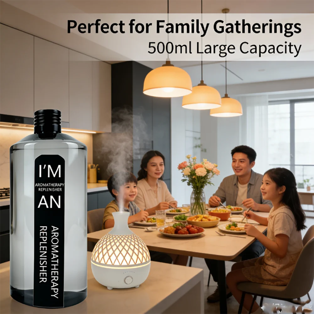 500ML Marriott Hilton Ritz Carlton Fragranc Oil Fireless Aromatherap Replenisher Fluid for Home Hotel Diffuser Essential Oil New